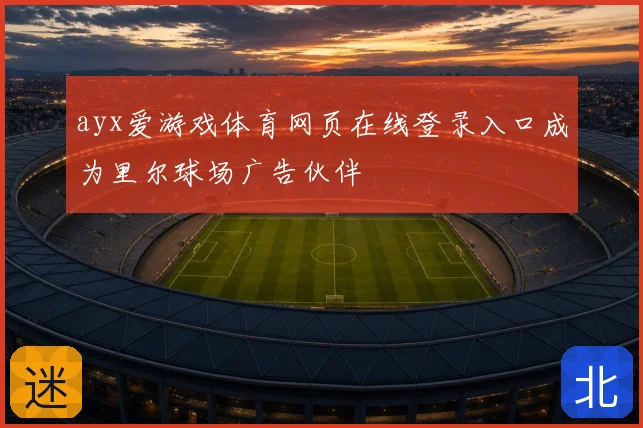ayx爱游戏体育网页在线登录入口成为里尔球场广告伙伴