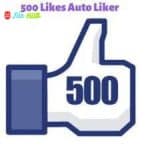 500 Likes Auto Liker FB